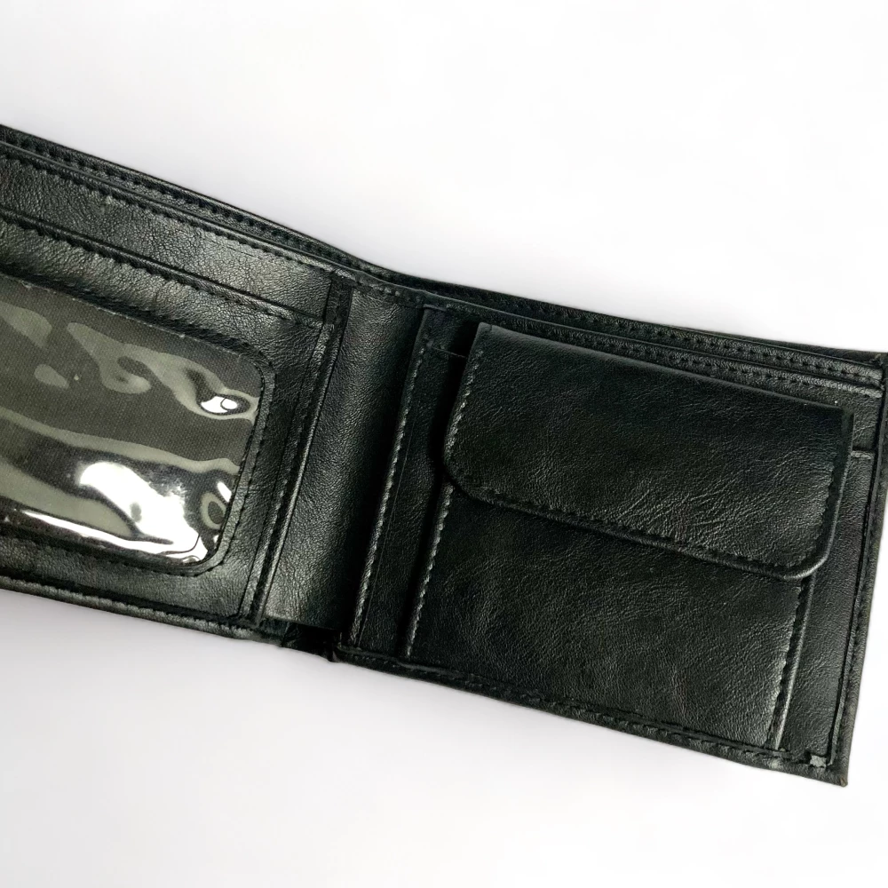 black wallet